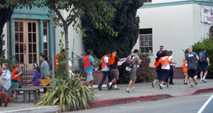 Berkeley and Oakland Hills Street Scramble start, 2011