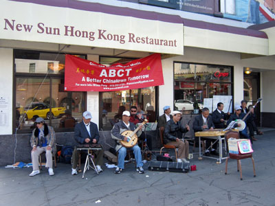 Chinatown musicians