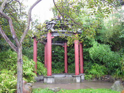 A gazebo at Woh Hei Yuen