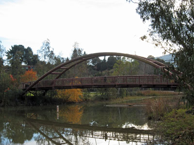 Vasona Lake bridge