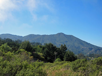 Mount Tamalpais, seen from Four Corners