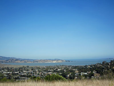 San Quentin State Prison, seen from Tiburon Open Space