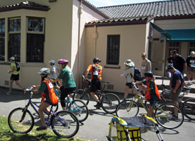 Street Scramble participants start the race in 2012