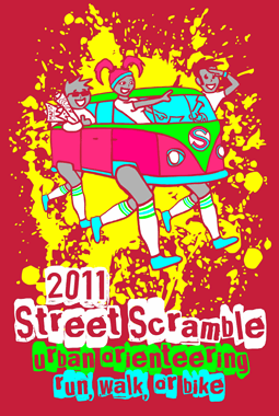 Street Scramble shirt design